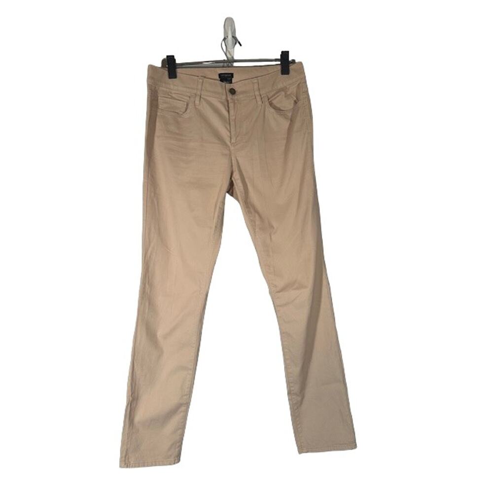 Ann Taylor Beige Cotton Blend Modern Classic Denim Jeans Women Sz 6